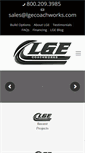 Mobile Screenshot of lgecoachworks.com